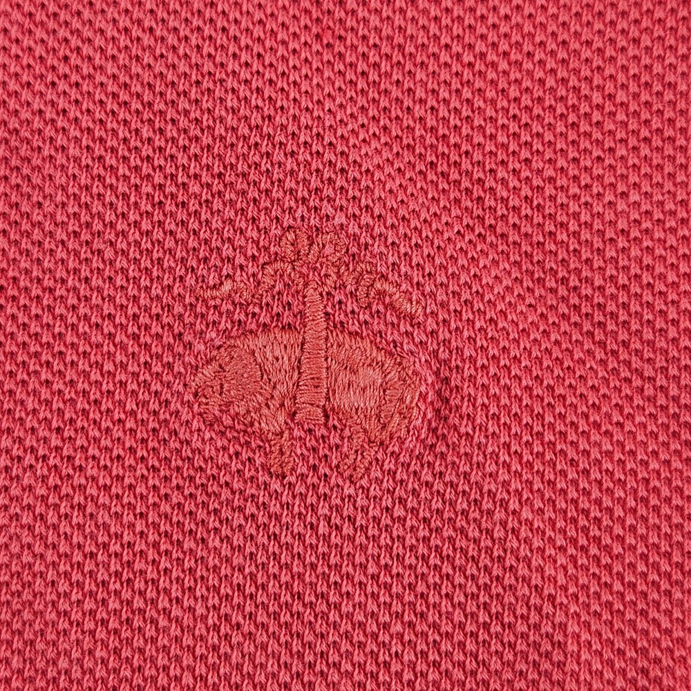 Brooks Brothers Mens Red Performance Polo Shirt Original Fit Cotton Large - Picture 4 of 7
